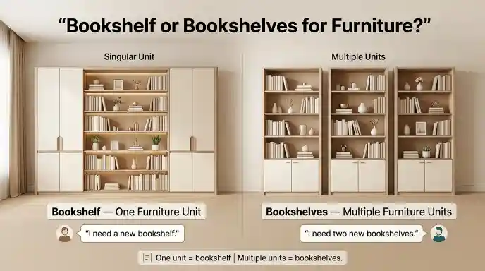 Bookshelf or Bookshelves for Furniture