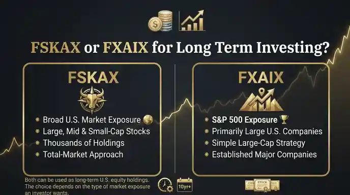 FSKAX or FXAIX for Long Term Investing?