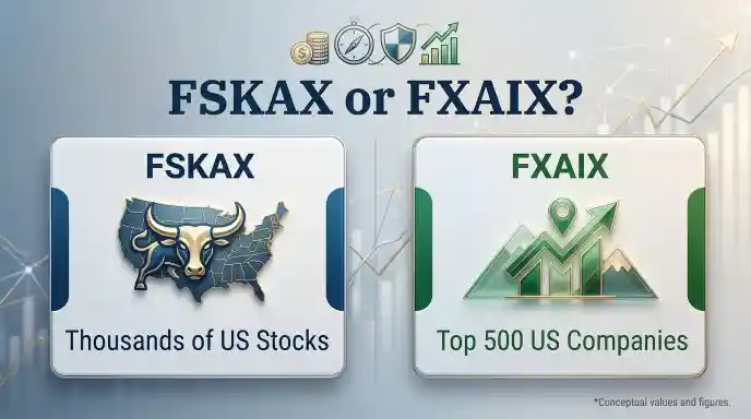 FSKAX or FXAIX