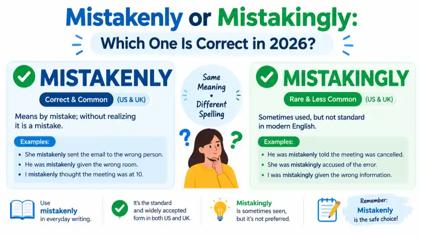 Mistakenly or Mistakingly