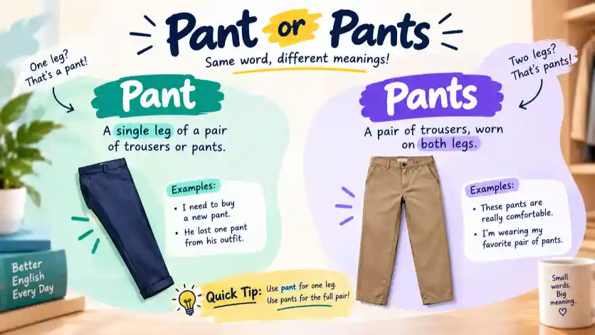 Pant or Pants