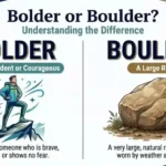 Bolder or Boulder