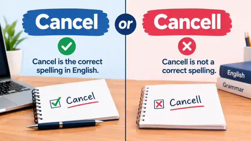Cancel or Cancell