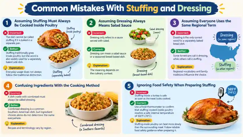 Common Mistakes With Stuffing and Dressing