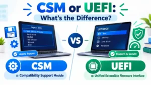 CSM or UEFI