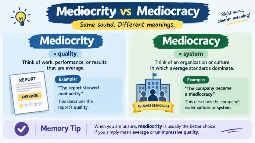 Easy Trick to Remember the Difference