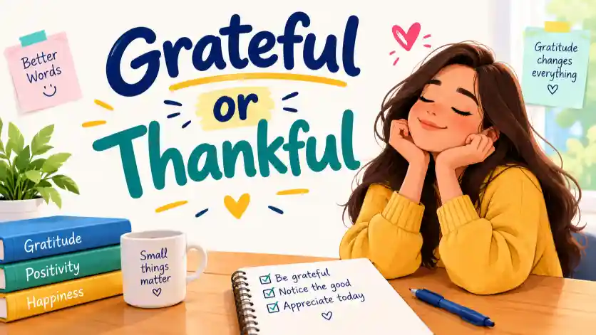 Grateful or Thankful
