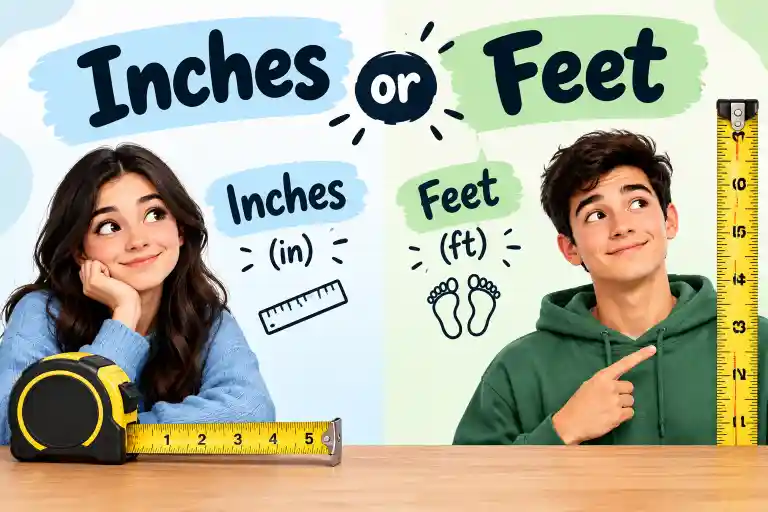 Inches or Feet