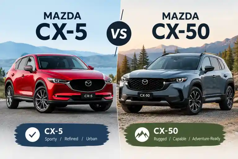 Mazda CX 5 vs CX 50
