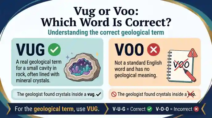 Vug or Voo
